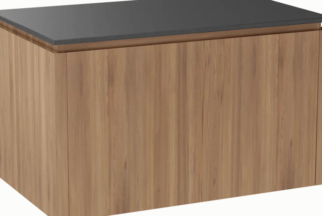 Balmani Eclips badkamermeubel met Stretto wastafelblad voor waskom(men)