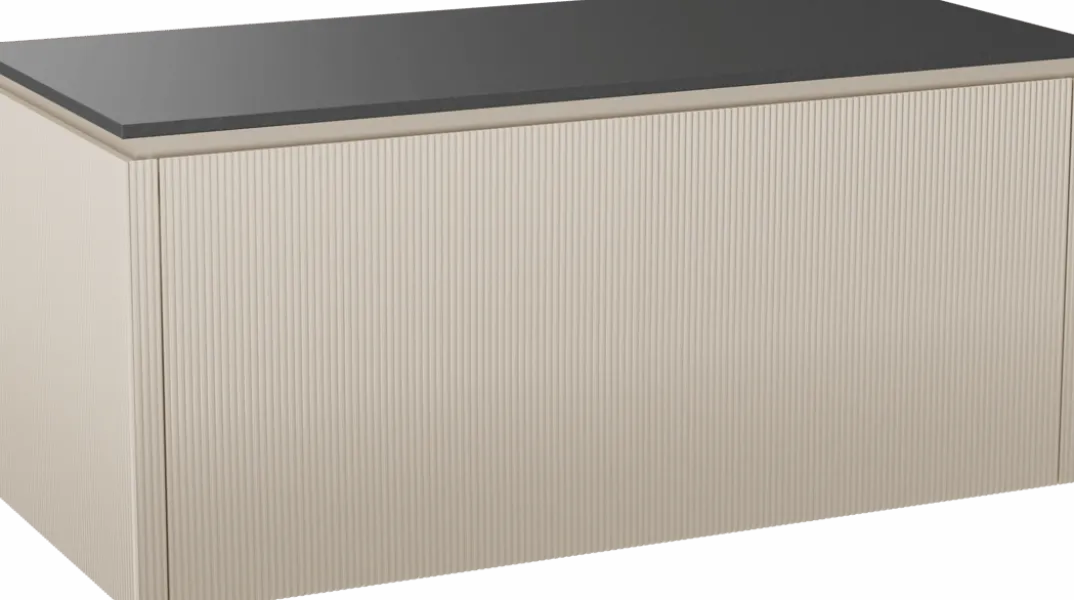 Balmani Eclips badkamermeubel met Stretto wastafelblad voor waskom(men)