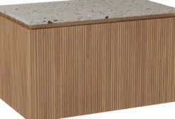 Balmani Eclips badkamermeubel met Stretto wastafelblad voor waskom(men)