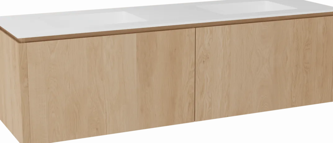 Balmani Eclips badkamermeubel met Tablo Stretto wastafel