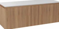 Balmani Eclips badkamermeubel met Eclips wastafelblad voor waskom(men)