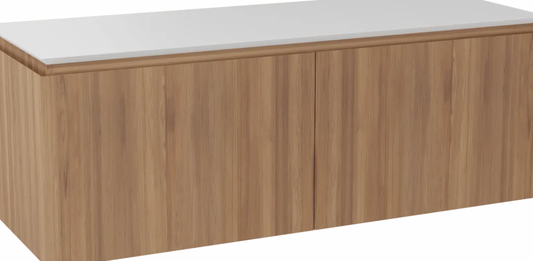 Balmani Eclips badkamermeubel met Eclips wastafelblad voor waskom(men)
