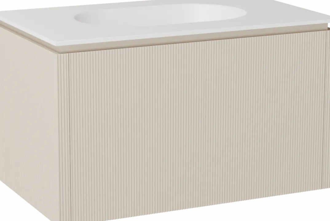 Balmani Eclips badkamermeubel met Tablo Oval wastafel