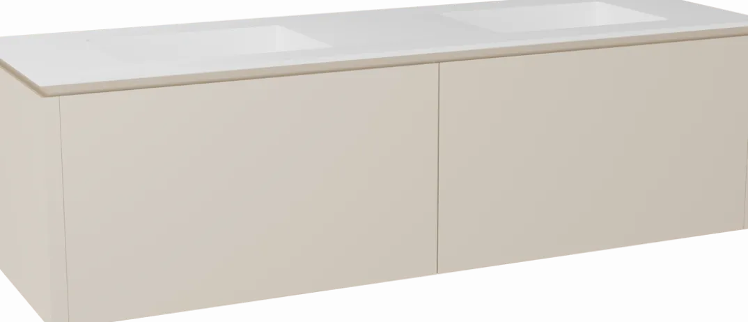 Balmani Eclips badkamermeubel met Tablo Stretto wastafel