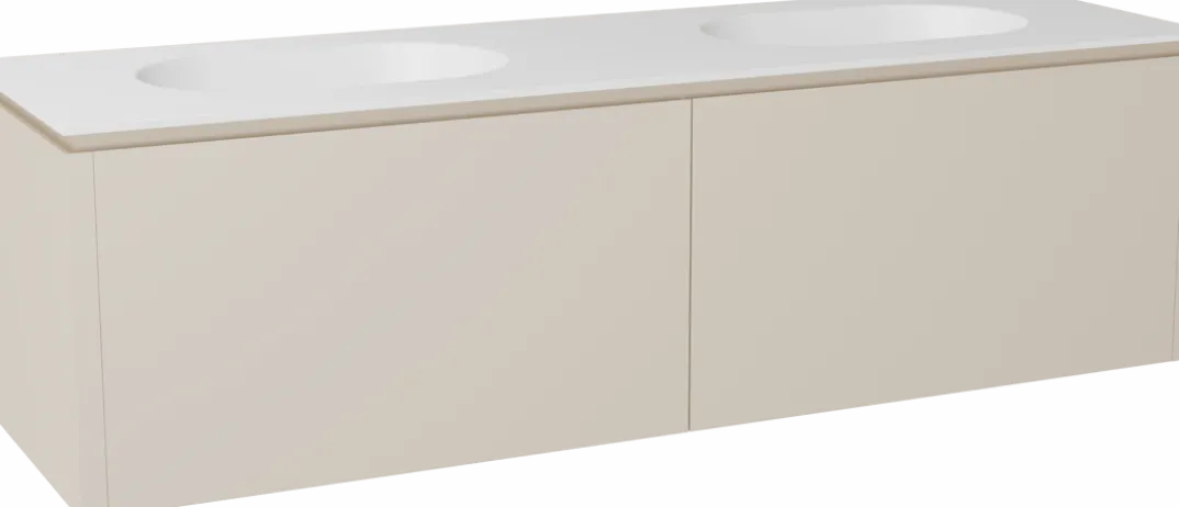 Balmani Eclips badkamermeubel met Tablo Oval wastafel