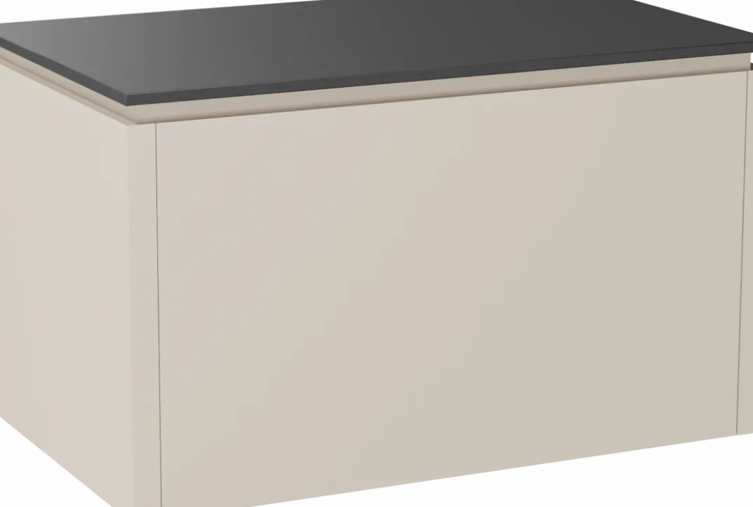 Balmani Eclips badkamermeubel met Stretto wastafelblad voor waskom(men)