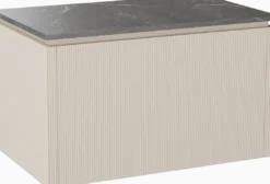 Balmani Eclips badkamermeubel met Stretto wastafelblad voor waskom(men)