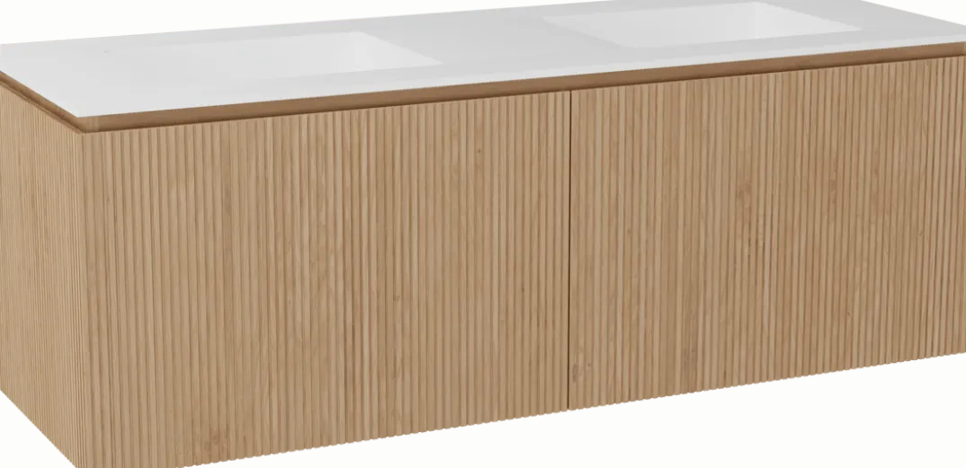 Balmani Eclips badkamermeubel met Tablo Stretto wastafel