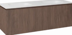 Balmani Eclips badkamermeubel met Tablo Arcato wastafel, afvoerplug inbegrepen