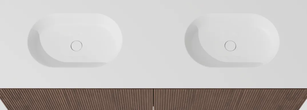 Balmani Eclips badkamermeubel met Tablo Oval wastafel