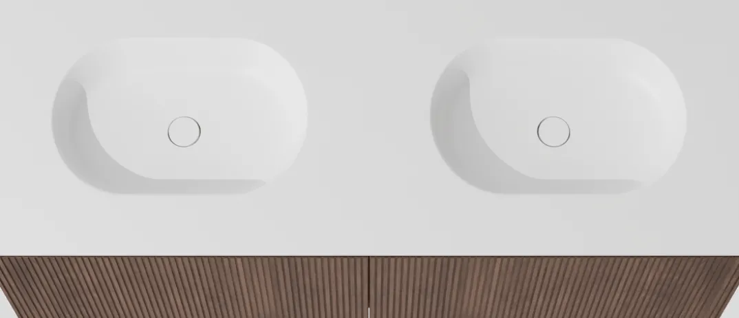 Balmani Eclips badkamermeubel met Tablo Oval wastafel