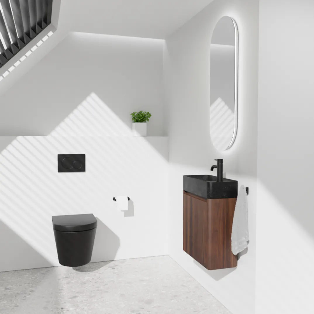 Balmani Fara toiletmeubel met Fara wastafel