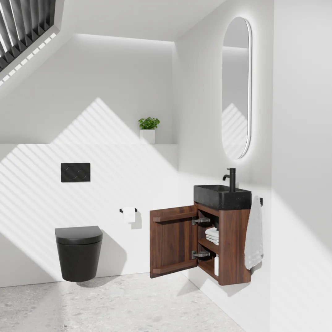 Balmani Fara toiletmeubel met Fara wastafel