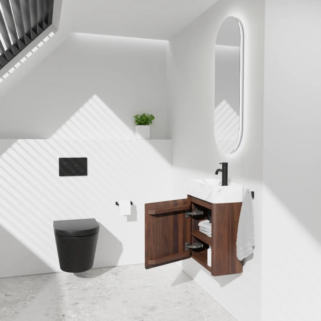 Balmani Fara toiletmeubel met Fara wastafel