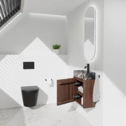 Balmani Fara toiletmeubel met Fara wastafel