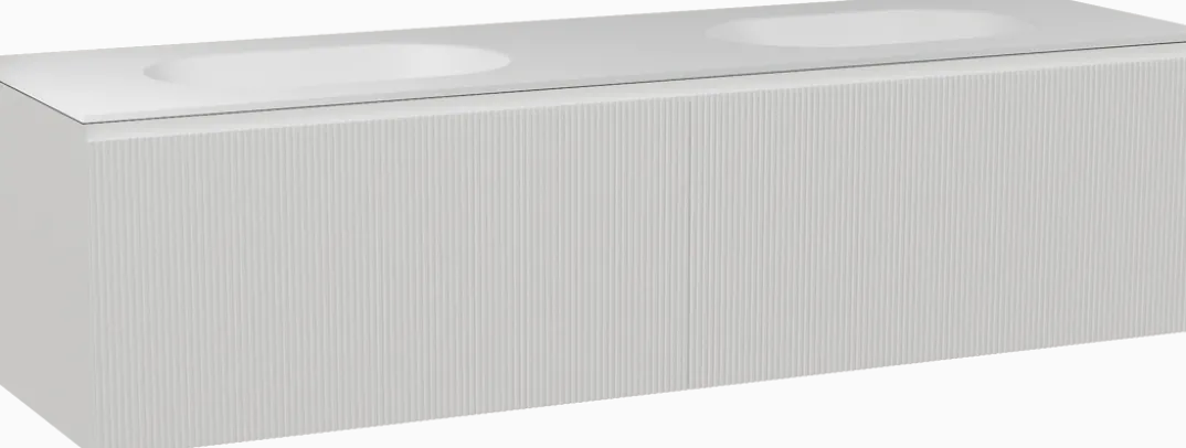 Balmani Fila by Mitra badkamermeubel met Tablo Oval wastafel