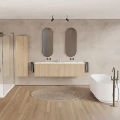 Balmani Fila by Mitra badkamermeubel met Tablo Oval wastafel