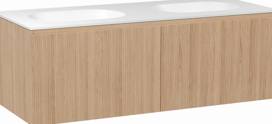 Balmani Fila by Mitra badkamermeubel met Tablo Oval wastafel