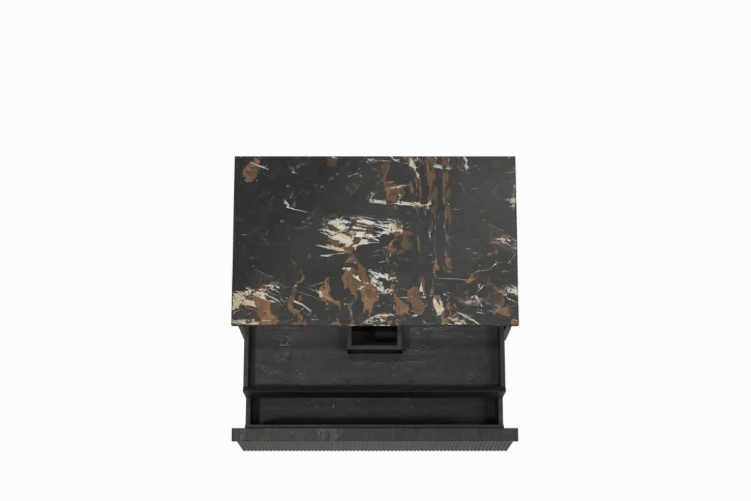 Balmani Forma badkamermeubel met Stretto wastafelblad voor waskom(men)