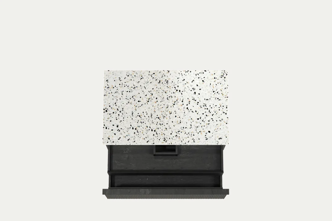 Balmani Forma badkamermeubel met Stretto wastafelblad voor waskom(men)