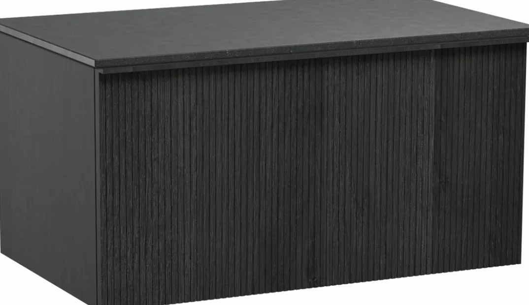 Balmani Forma badkamermeubel met Stretto wastafelblad voor waskom(men)