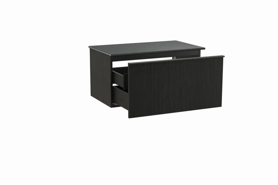 Balmani Forma badkamermeubel met Stretto wastafelblad voor waskom(men)