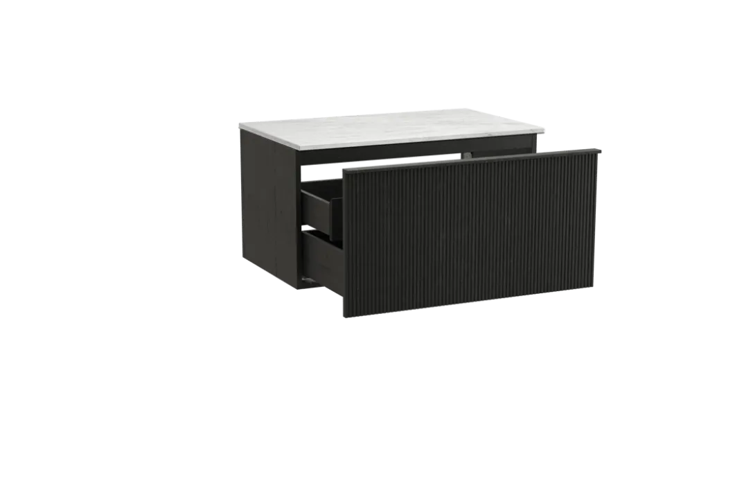 Balmani Forma badkamermeubel met Stretto wastafelblad voor waskom(men)