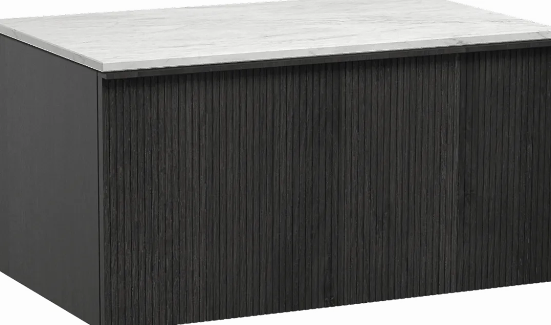 Balmani Forma badkamermeubel met Stretto wastafelblad voor waskom(men)