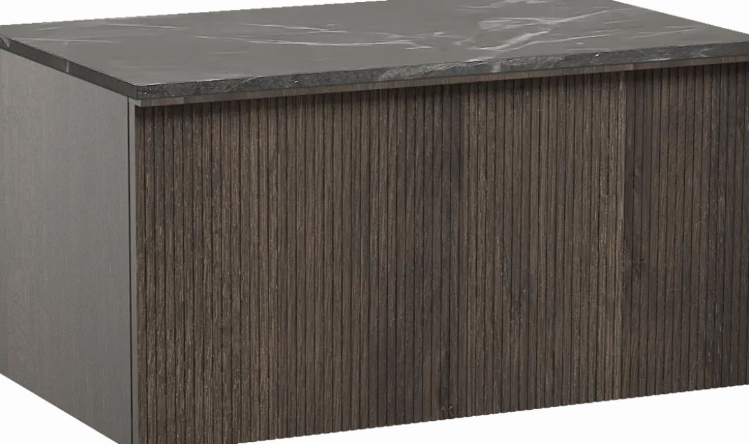 Balmani Forma badkamermeubel met Stretto wastafelblad voor waskom(men)