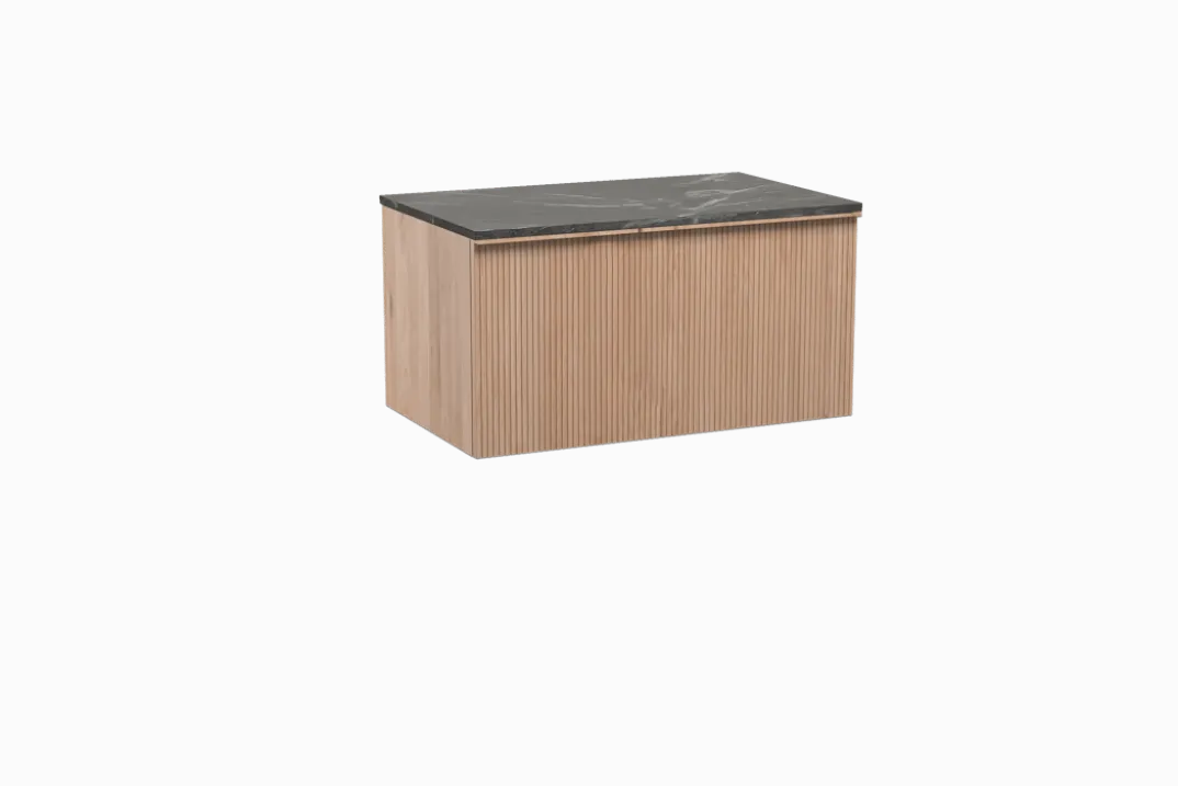 Balmani Forma badkamermeubel met Stretto wastafelblad voor waskom(men)