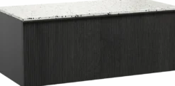 Balmani Forma badkamermeubel met Stretto wastafelblad voor waskom(men)