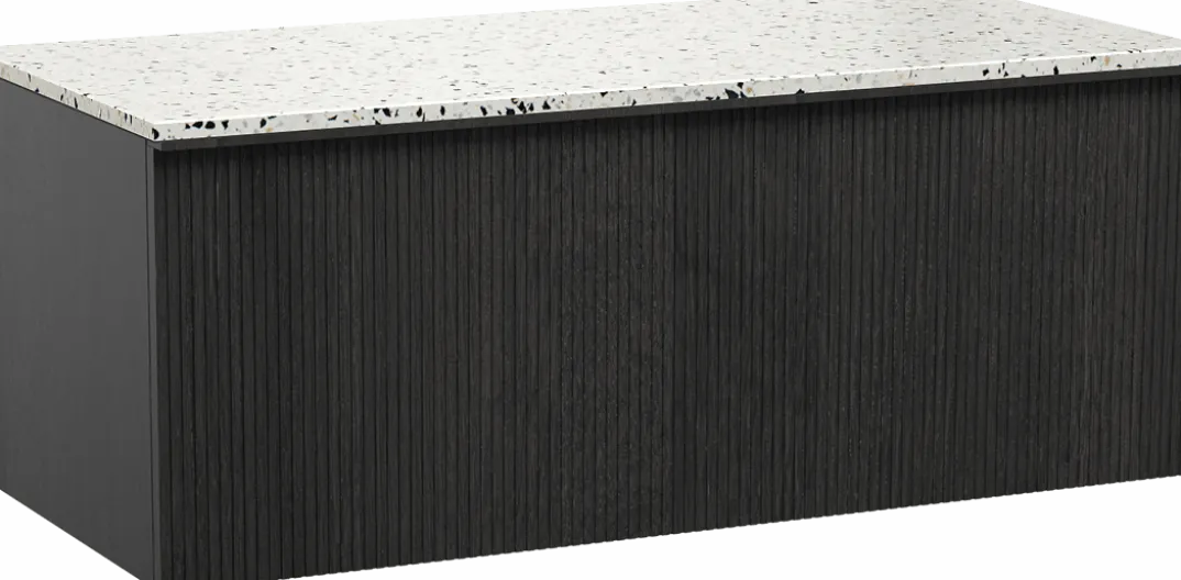 Balmani Forma badkamermeubel met Stretto wastafelblad voor waskom(men)