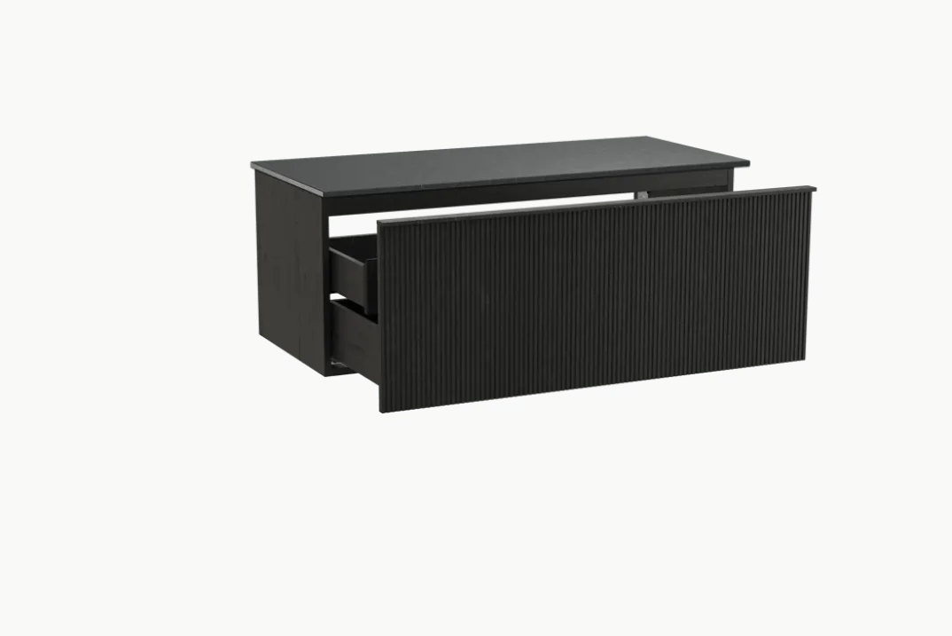 Balmani Forma badkamermeubel met Stretto wastafelblad voor waskom(men)