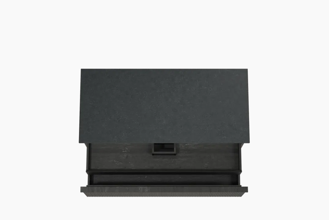 Balmani Forma badkamermeubel met Stretto wastafelblad voor waskom(men)