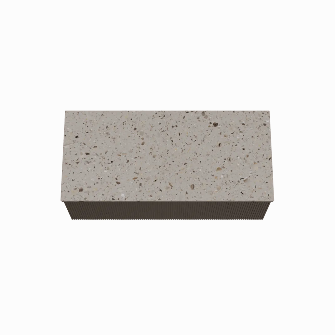 Balmani Forma badkamermeubel met Stretto wastafelblad voor waskom(men)