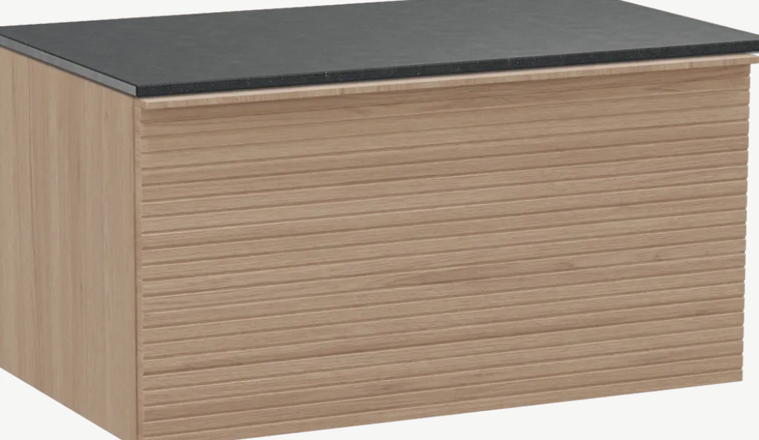 Balmani Forma badkamermeubel met Stretto wastafelblad voor waskom(men)