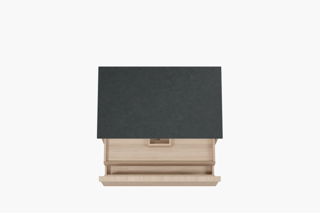 Balmani Forma badkamermeubel met Stretto wastafelblad voor waskom(men)