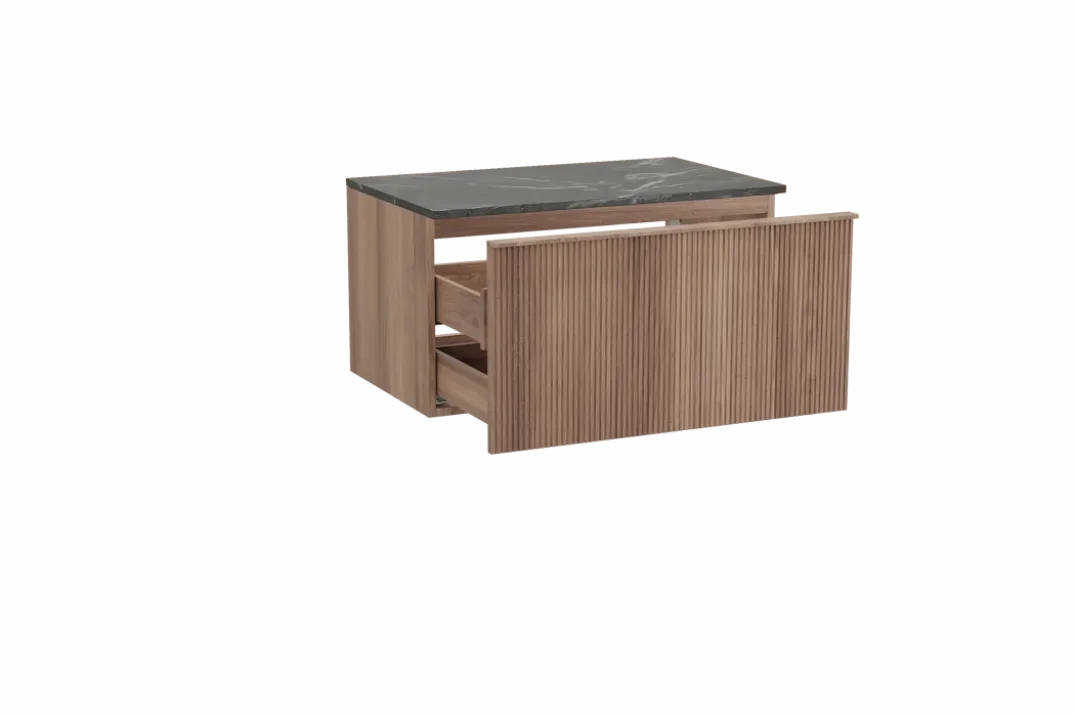 Balmani Forma badkamermeubel met Stretto wastafelblad voor waskom(men)