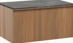 Balmani Forma badkamermeubel met Stretto wastafelblad voor waskom(men)