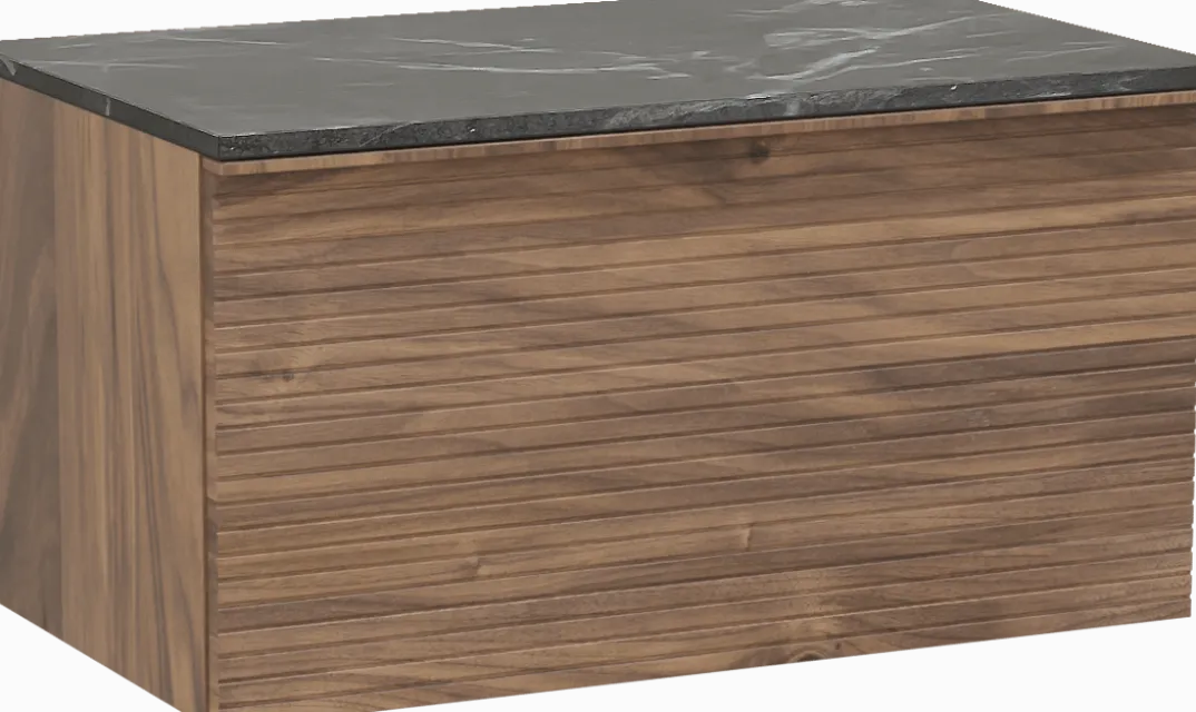 Balmani Forma badkamermeubel met Stretto wastafelblad voor waskom(men)