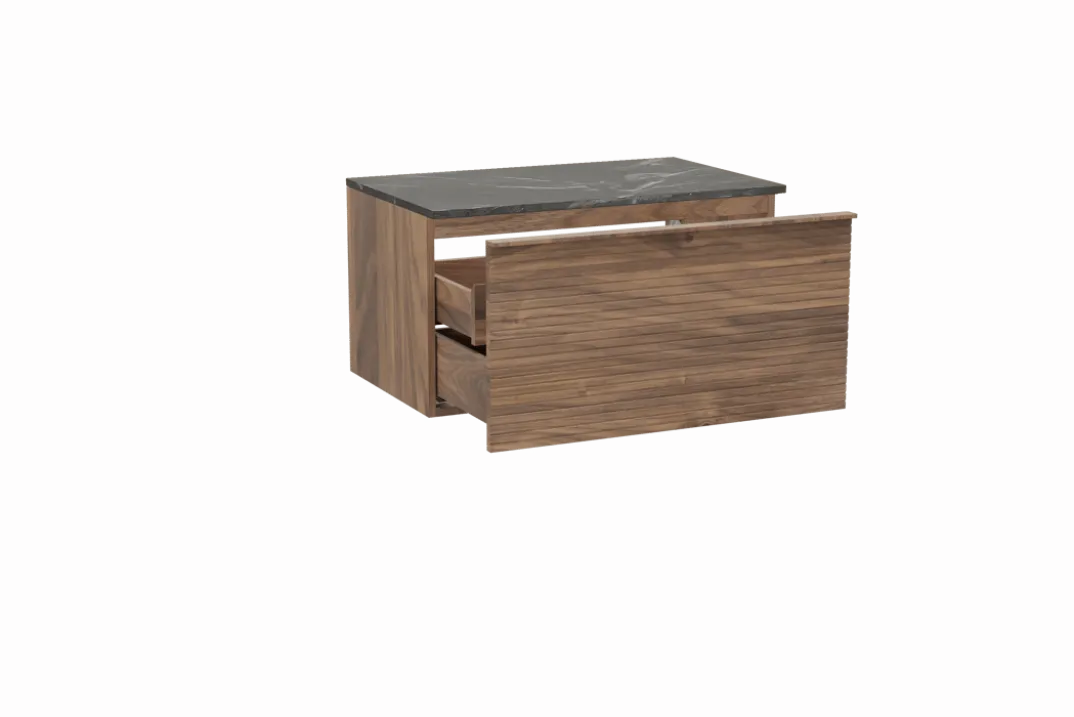 Balmani Forma badkamermeubel met Stretto wastafelblad voor waskom(men)