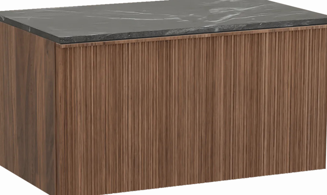 Balmani Forma badkamermeubel met Stretto wastafelblad voor waskom(men)