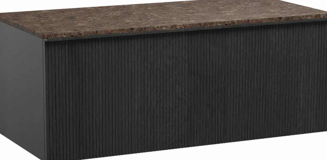 Balmani Forma badkamermeubel met Stretto wastafelblad voor waskom(men)