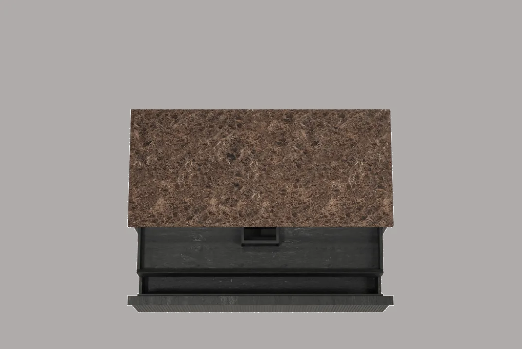 Balmani Forma badkamermeubel met Stretto wastafelblad voor waskom(men)