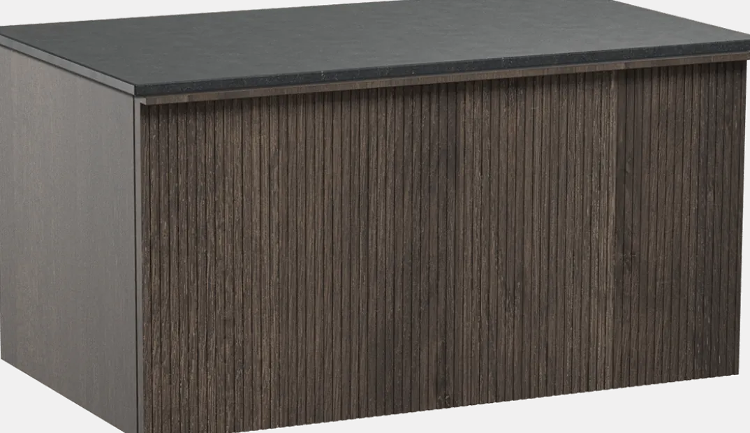 Balmani Forma badkamermeubel met Stretto wastafelblad voor waskom(men)