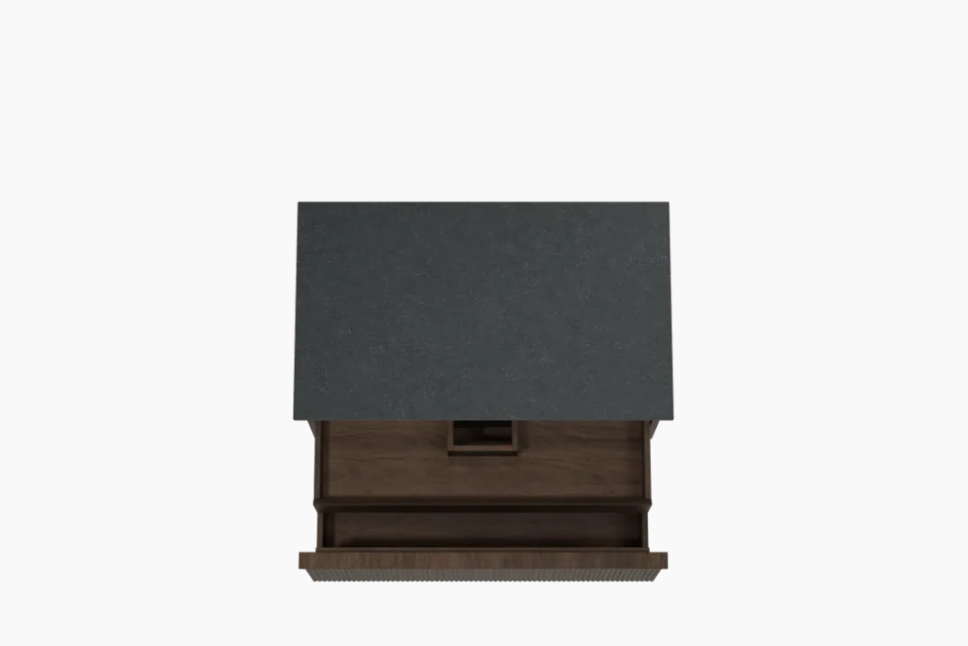 Balmani Forma badkamermeubel met Stretto wastafelblad voor waskom(men)