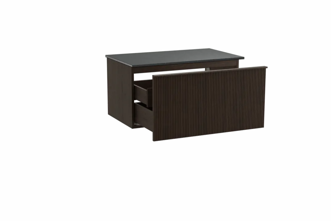 Balmani Forma badkamermeubel met Stretto wastafelblad voor waskom(men)
