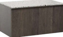 Balmani Forma badkamermeubel met Stretto wastafelblad voor waskom(men)