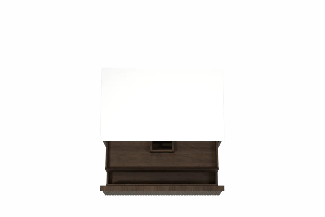 Balmani Forma badkamermeubel met Stretto wastafelblad voor waskom(men)