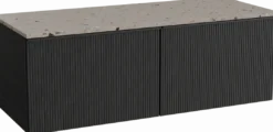 Balmani Forma badkamermeubel met Stretto wastafelblad voor waskom(men)